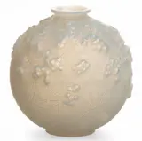 'Druide' Frosted Crystal Vase by René Lalique, sold Oct 2025
