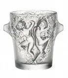 Molded And Frosted Glass Ice Bucket 20th Century by Lalique, circa 1938, sold Oct 2025