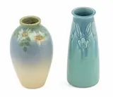 2108 And 953 Vases, 1928, 1914 2 PCS by Rookwood Pottery, 1928, sold Oct 2025