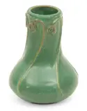 Pewabic, Matte Glazed Pottery Vase 'Snow Drop'