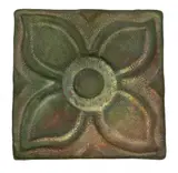 Pewabic, Textured Glazed Pottery Tile 1996