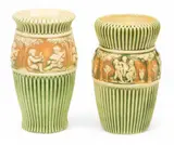 'Donatello' Vases, Early 20th C., -12 2 PCS by Roseville, sold Sep 2025