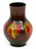 William Moorcroft, Vase 1950, 'Leaf And Berry Flambe', 1 PC