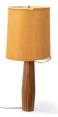 And Phillip Lloyd Mid-Century Modern Walnut And Pewter Table Lamp, Ca. 1960 by Paul Evans, Ca. 1960, sold Jul 2025