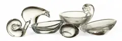Alexander Joseph von Steuben, Polar Bear, Snail, Olive Dish, Ashtray + Others 6 PCS
