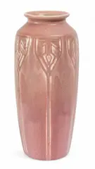 Pink Pottery Vase SN: 2333, XX by Rookwood Pottery, sold Jul 2025