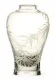 Etched Crystal Baluster Vase Depth 5 by Alexander Joseph von Steuben, sold Jun 2025