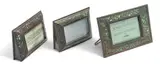 'Pine Needle' Bronze & Slag Glass Calendar Frames 3 PCS by Tiffany Studios, sold Jun 2025