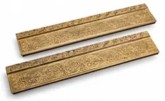 'Venetian' Dore Bronze 1640 Blotter Ends 2 PCS by Tiffany Studios, 1640, sold Jun 2025