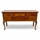 Cherry Sideboard, Queen Anne Style 1978 Depth 19 by L & Jg Stickley, 1978, offered May 2025