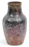 Pewabic, Iridescent Mottled Glaze Earthenware Vase, 1909-1918