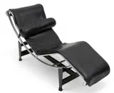 for Cassina (Italian) Leather & Chromed Steel LC4 Chaise Lounge Depth 62 by Le Corbusier, sold Apr 2025