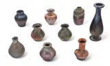 Sample Glazes Bud Vases, Feat. Ira & Ella Peters & Pewabic Studio Artists by Pewabic, sold Feb 2025