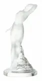 'Danseuse Bras Baisse' Frosted Crystal Statuette by Lalique, sold Feb 2025