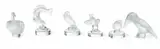 Frosted Crystal Seals, Paperweights & Figurine by Lalique, sold Feb 2025