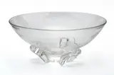Blown Glass Open Bowl by Alexander Joseph von Steuben, sold Feb 2025