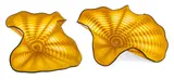 Hand Blown Glass "Radiant Persian (Pair)" by Dale Chihuly, sold Jan 2025