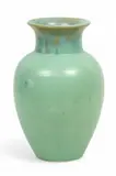 Fulper, Ceramic Crystalline Drip Glaze Vase, 1917-1927