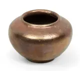 Pewabic, Iridescent Copper Glaze Earthenware Vase, 1930-1940