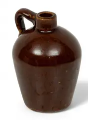 Roycroft, Glazed Ceramic Maple Syrup Jug, Depth 4.25"