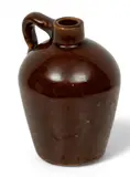 Glazed Ceramic Maple Syrup Jug, Depth 4.25" by Roycroft, sold Nov 2024