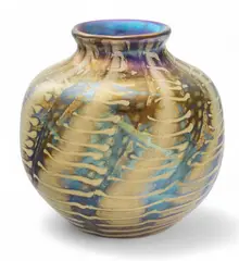 Tiffany Studios, Favrile Glass Vase, Ca. 1900, Ca. 1900