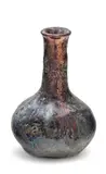 "Beato" (American, 1893-1998) Metallic Glaze Earthenware Vase by Beatrice Wood, Having a flared lip with bottle neck on bulbous bodice, sold Nov 2024