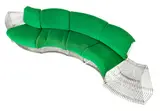 Verner Panton, for Fritz Hansen 'Pantonova' Modular Sofa, Ca. 1970s, Depth 25"
