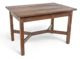 Roycroft, Arts & Crafts Period Oak Rectangular Table, Ca. 1910, Depth 33"