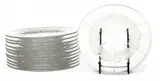 'Rolleboise' Crystal Assiette Lunch Plates, 12 pcs by Lalique, sold Nov 2024