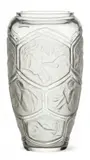 'Hesperides' Frosted Crystal Vase by Lalique, sold Nov 2024