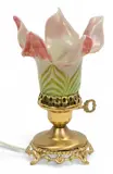 Floriform Style Glass Shade Boudoir Lamp, Ca. 20th C. by Louis Comfort Tiffany, sold Oct 2024