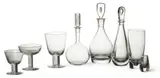 Decanters, Air Twist Stem Glasses, Highballs & Shot Glasses, 27 pcs by Alexander Joseph von Steuben, sold Oct 2024