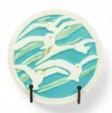 Seagull Decorated Ceramic Trivet, 1929 by Rookwood Pottery, 1929, sold Oct 2024
