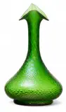 Loetz, Martelé Iridescent Green Glass Vase, 1898, 1898
