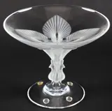 Lalique, Virginia Peacocks Compote Bowl
