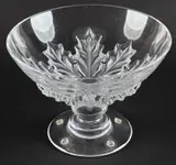 Lalique, Olonne Holly Leaf Bowl