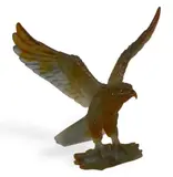 Daum, Eagle, France) polychrome glass eagle figurine