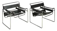 Marcel Breuer, Pair of Wassily Chairs