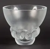 "Serpent" Centerpiece Bowl by Lalique, sold Dec 2025