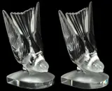 Swallow Book Ends by Lalique, sold Oct 2024