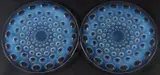 Asters No 2 Opalescent Chargers by René Lalique, sold Mar 2024