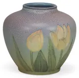 Kataro Shirayamadani, for Rookwood Pottery, Lily, Vellum Vase