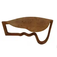 Wendell Castle, Boston Coffee Table, 1979, Burl walnut