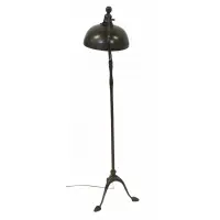 Bronze Etched Band Bell Floor Lamp by Tiffany Studios, sold Jan 2026