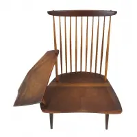 George Nakashima, George Nakashima Slab-Arm Lounge Chair