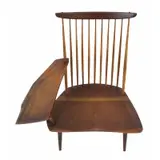 George Nakashima Slab-Arm Lounge Chair by George Nakashima, sold Dec 2025