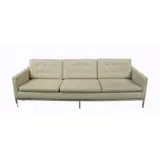 Florence Knoll, Sofa, 1954, 1954 / 1971,chrome-plated steel