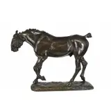 Pierre Nicholas Tourgueneff, Saddle Horse, Bronze