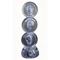 Pino Signoretto, Visi, large glass sculpture